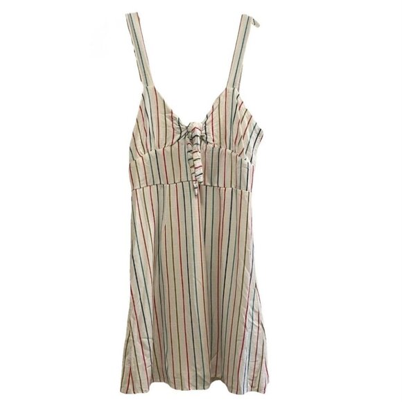 L.A. HEARTS Multicolor Striped Mini Sundress Sz S - Picture 1 of 5